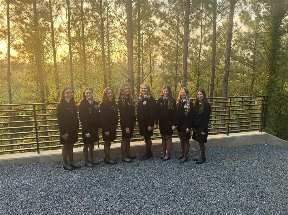 Stillwater FFA Officer Team